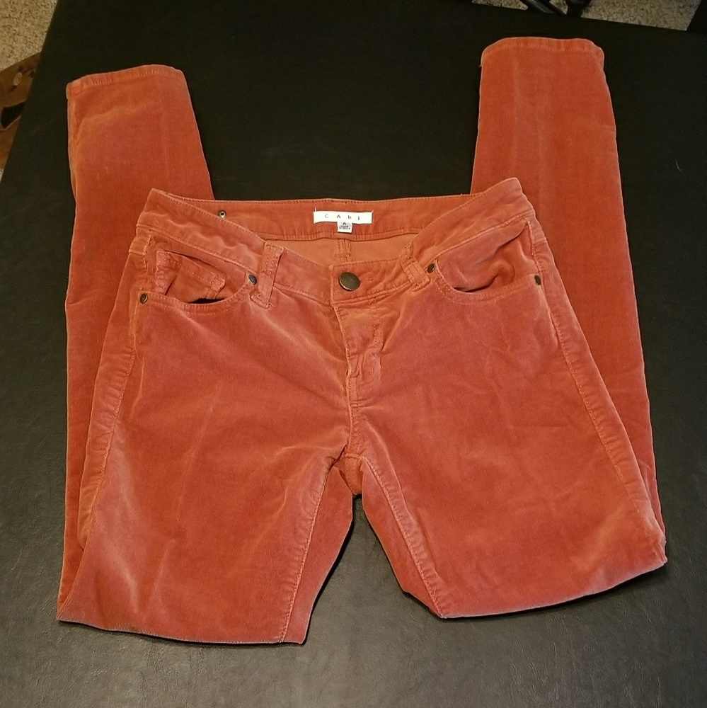 CAbi Courderoy Skinny Pants